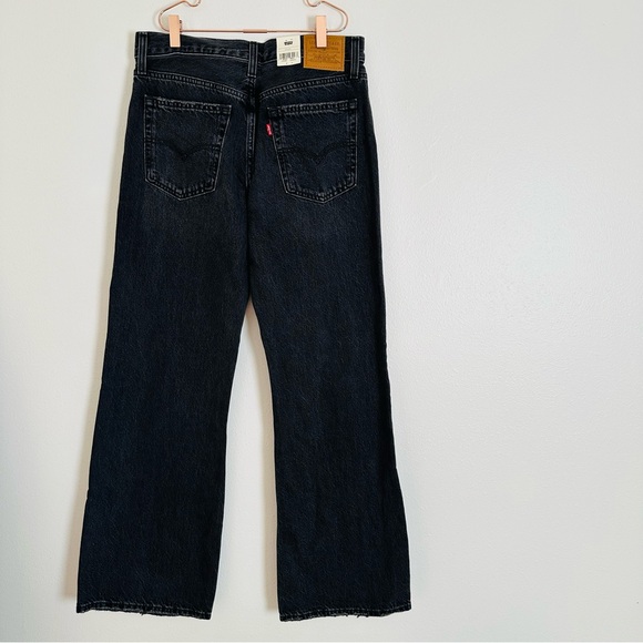 New Levi's Baggy Boot Jeans mid rise premium - Picture 10 of 11